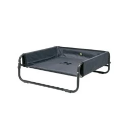 Panier De Voyage Anthracite Pliable Pour Chien – 71x71x29 Cm