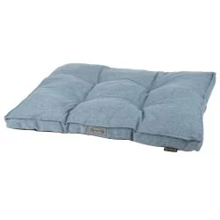 Coussin XXL En Tweed Bleu Pour Chien – 100x70x8 Cm
