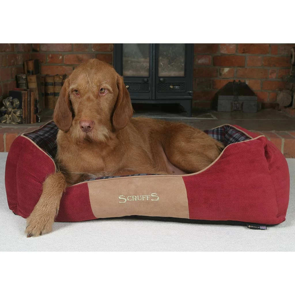 Panier Lavable Rouge Pour Petit Chien – 50x40x20 Cm – Image 5