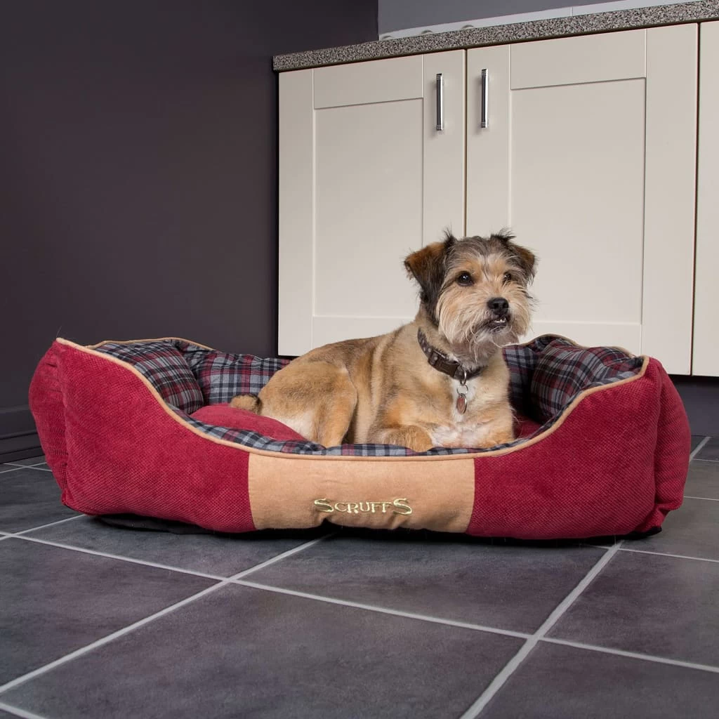 Panier Lavable Rouge Pour Petit Chien – 50x40x20 Cm – Image 6