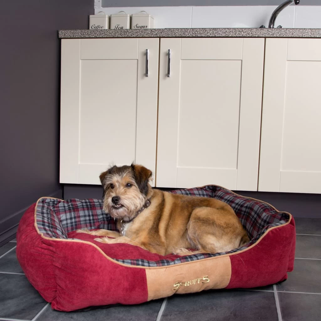 Panier Lavable Rouge Pour Petit Chien – 50x40x20 Cm – Image 9