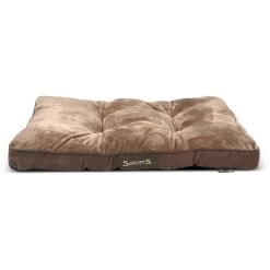 Coussin Confortable Marron Pour Chien – 82x58x6 Cm