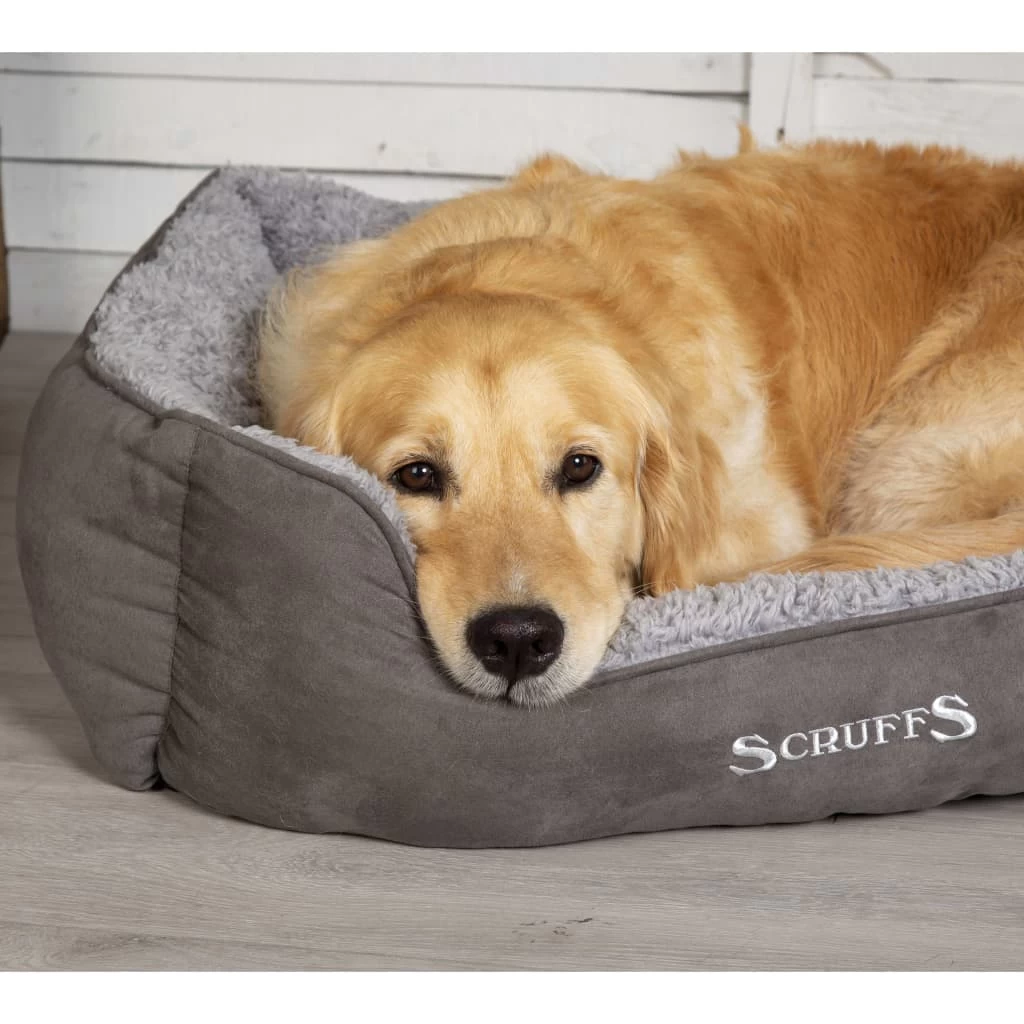 Panier Tout Doux Gris Pour Chien – 75x60x20 Cm – Image 3