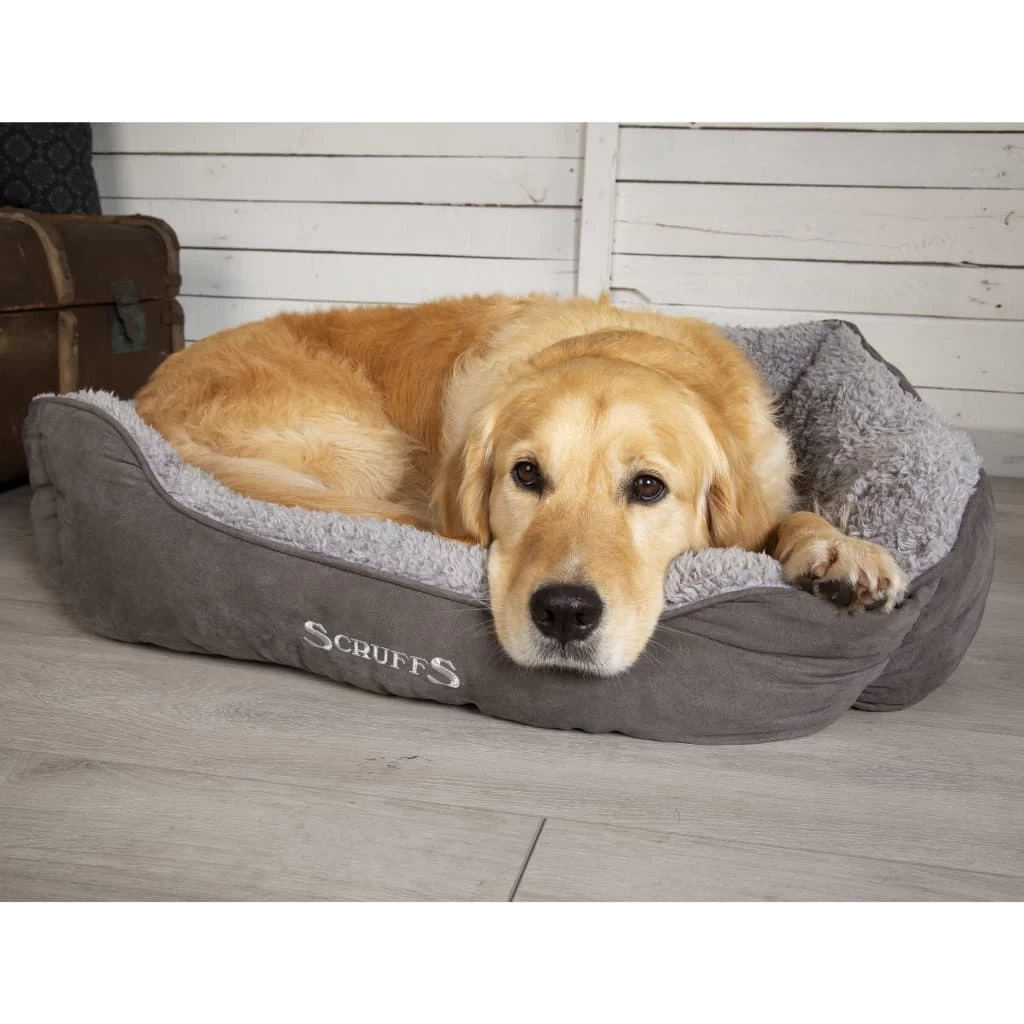 Panier Tout Doux Gris Pour Chien – 75x60x20 Cm – Image 4