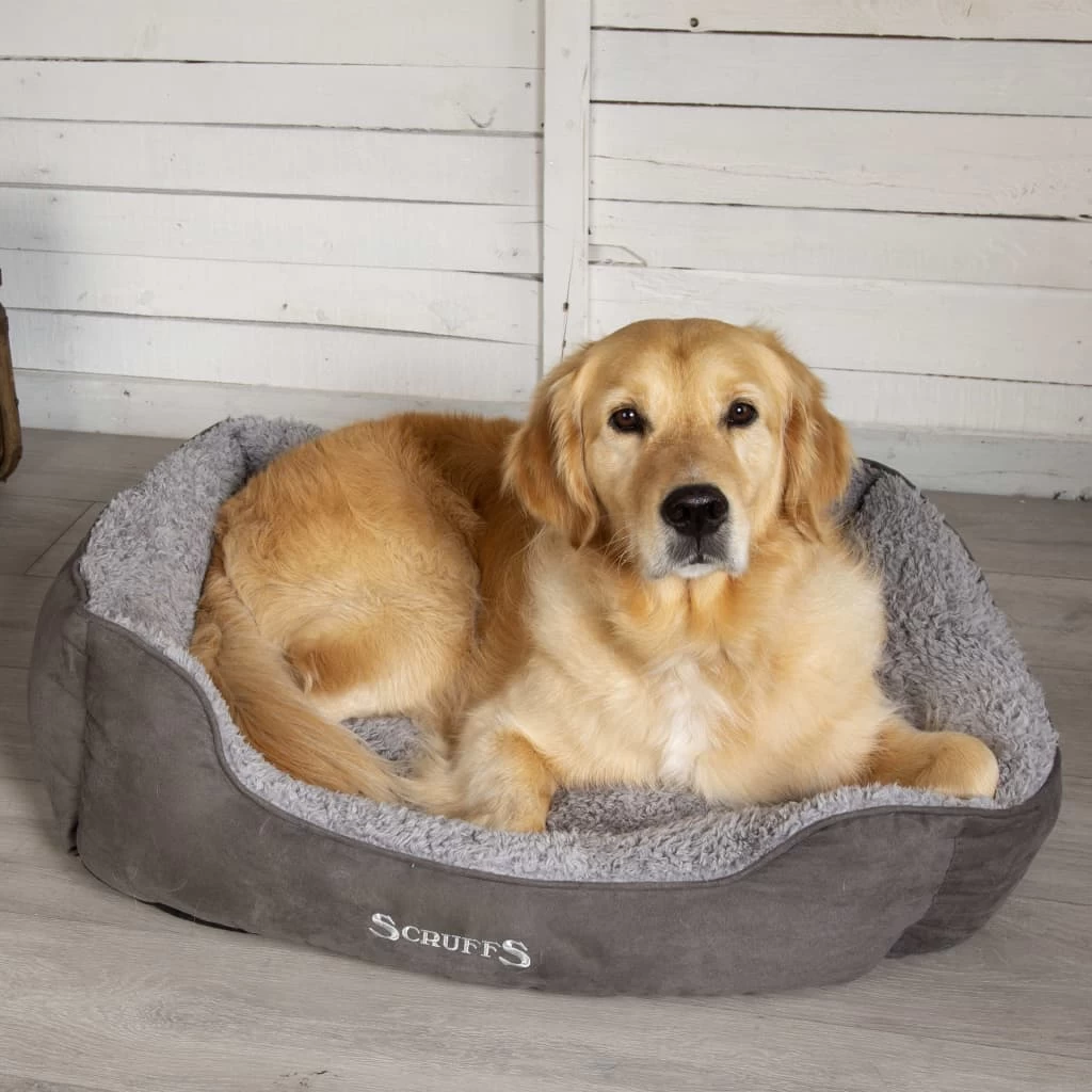 Panier Tout Doux Gris Pour Chien – 75x60x20 Cm – Image 5