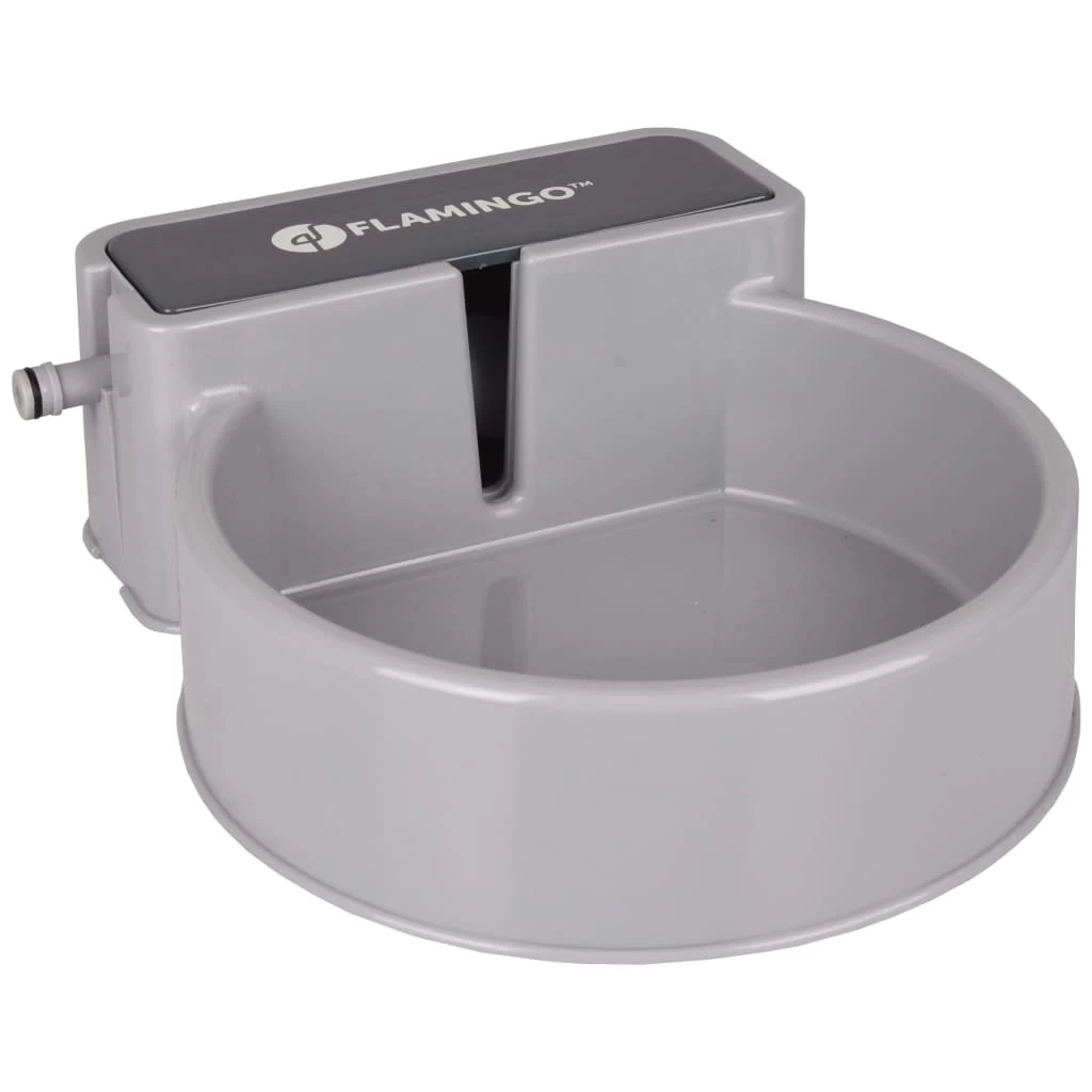 Fontaine à Eau D’extérieur Automatique Gris Pour Chien – 2,5L