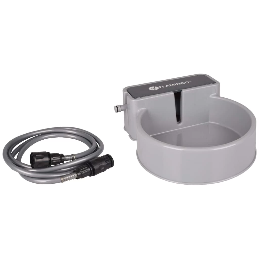 Fontaine à Eau D’extérieur Automatique Gris Pour Chien – 2,5L – Image 3