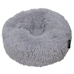 Coussin Anti-stress Gris Clair Pour Chien – 45x45x15 Cm