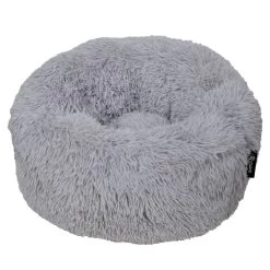 Coussin Anti-stress Gris Clair Pour Chien – 60x60x20 Cm