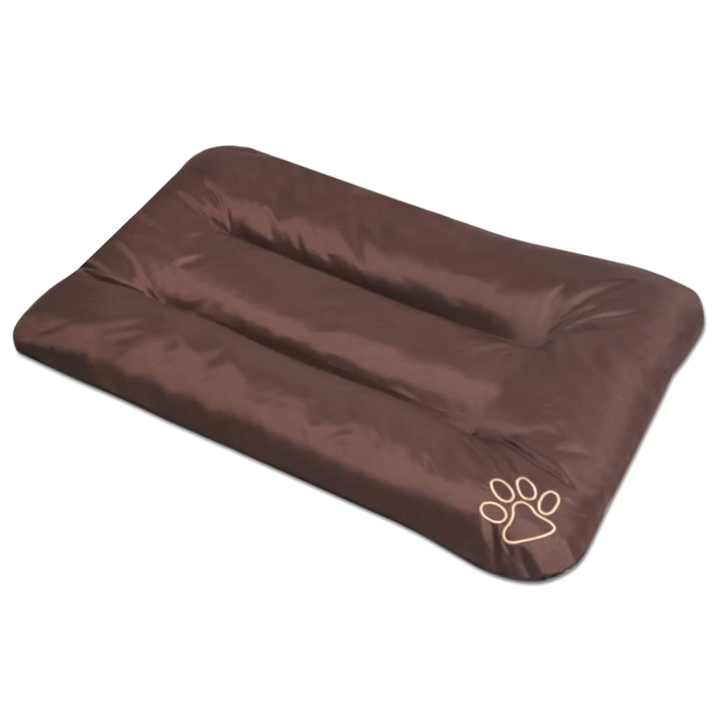 Coussin XXL Marron Hydrofuge Pour Chien – 115x70x12 Cm