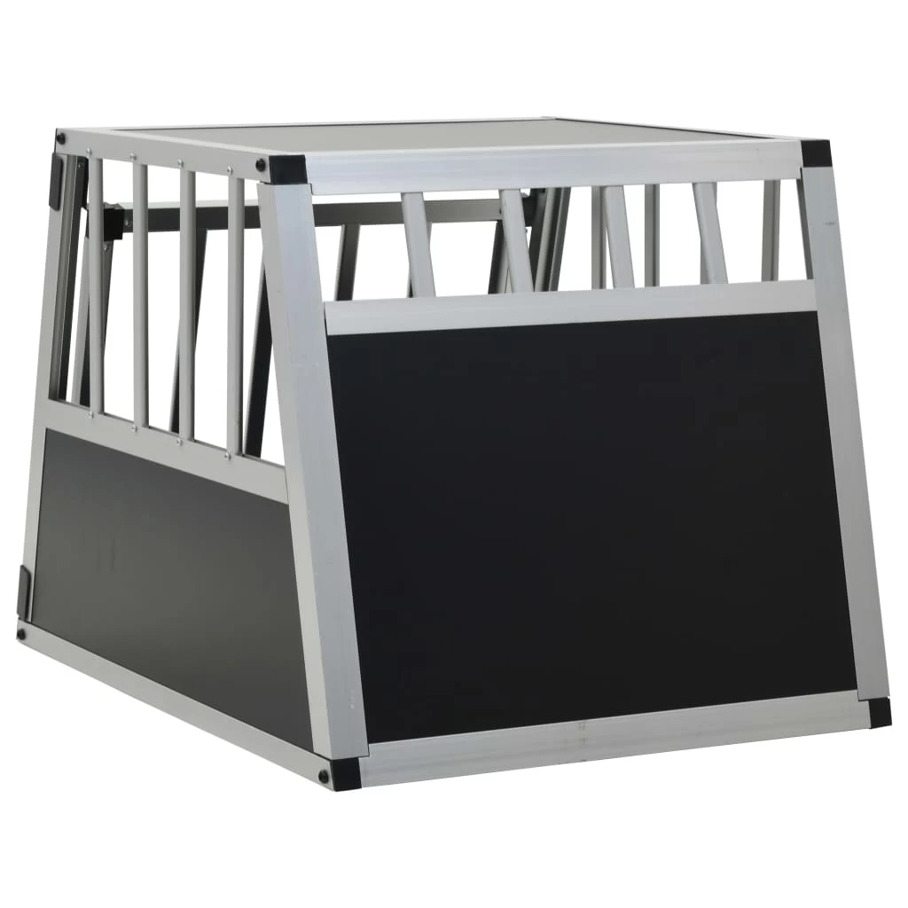 Cage De Transport En Aluminium Pour Chien – 54x69x50 Cm – Image 5