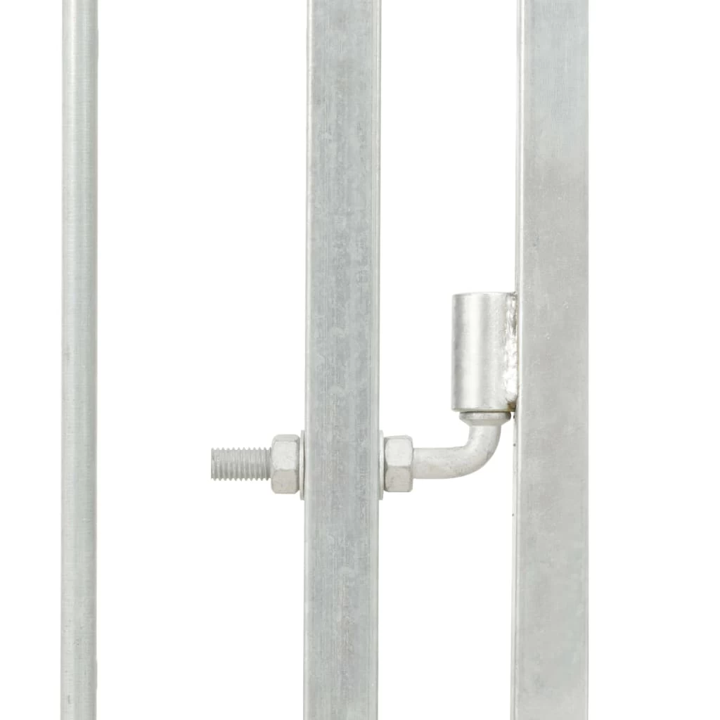 Chenil D’extérieur En Acier Galvanisé Pour Chien – Panneaux à Barreaux – 100x100x100 Cm – 1m² – Image 5