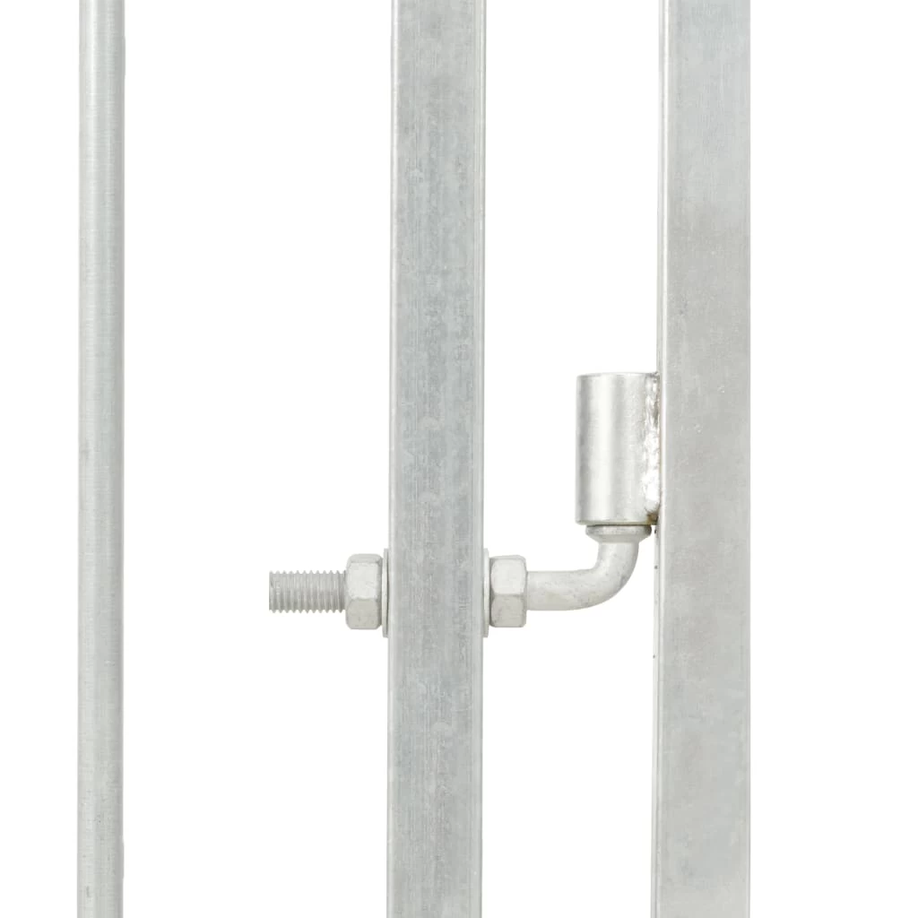 Chenil D’extérieur En Acier Galvanisé Avec Toit Pour Chien – Panneaux à Barreaux – 450x150x200 Cm – 6m² – Image 3