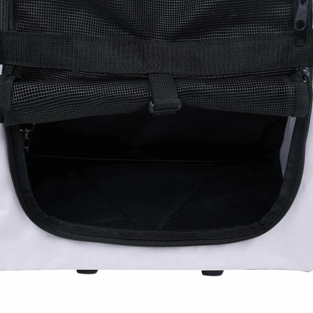 Trolley Pliable Pour Chien Gris à Roulettes – Jusqu’à 12 Kg – 2 En 1 – Image 6