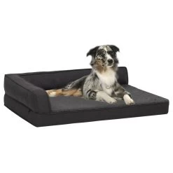 Panier Pour Chien Déhoussable Et Ergonomique Noir – 75×53 Cm
