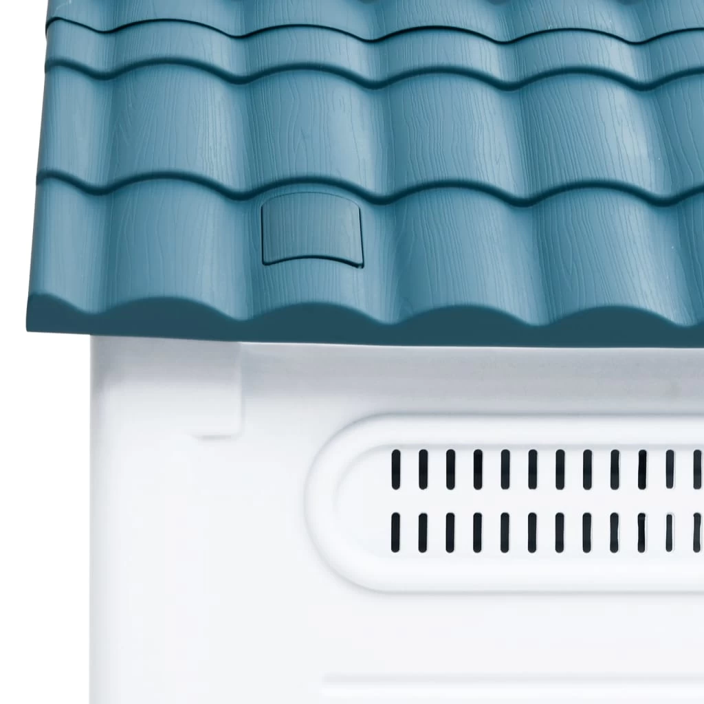 Niche En Plastique Bleu Pour Chien – 57x68x66 Cm – Image 5