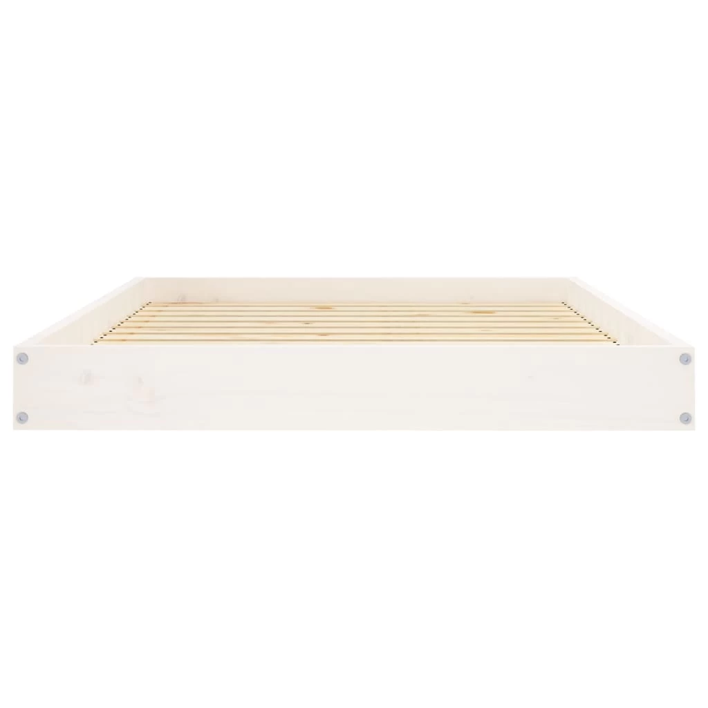 Lit En Bois De Pin Blanc Pour Grand Chien – 101,5x74x9 Cm – Image 4