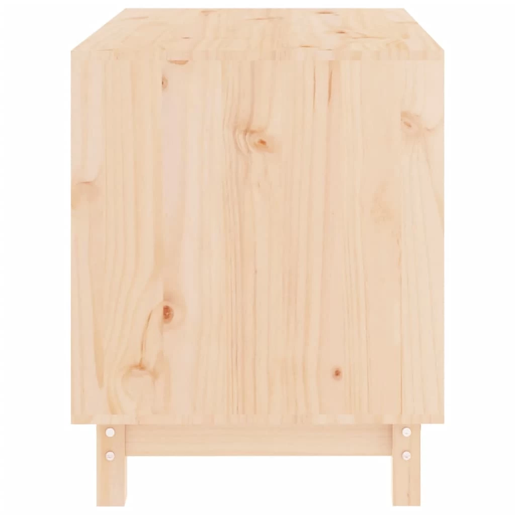 Niche D’intérieur En Bois Naturel Pour Chien – 70x50x62 Cm – Image 6
