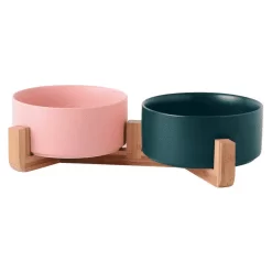 Gamelles En Céramique Pour Chien Avec Support