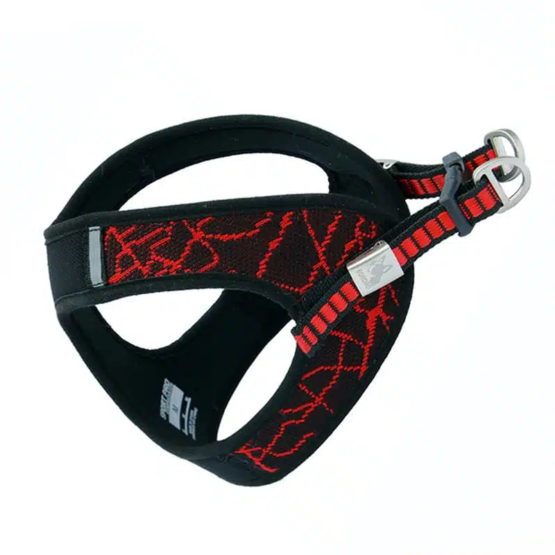 Harnais Bouledogue Français Nylon Rouge – POP