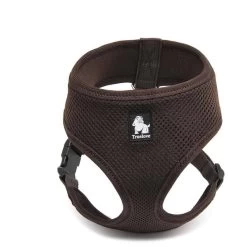 Harnais Gilet Pour Petit Chien Marron – Truelove